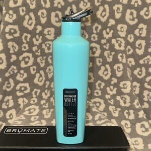 BrüMate ReHydration 25oz Water 💦 Bottle with Straw in Aqua 😍 New & Never Used 😍